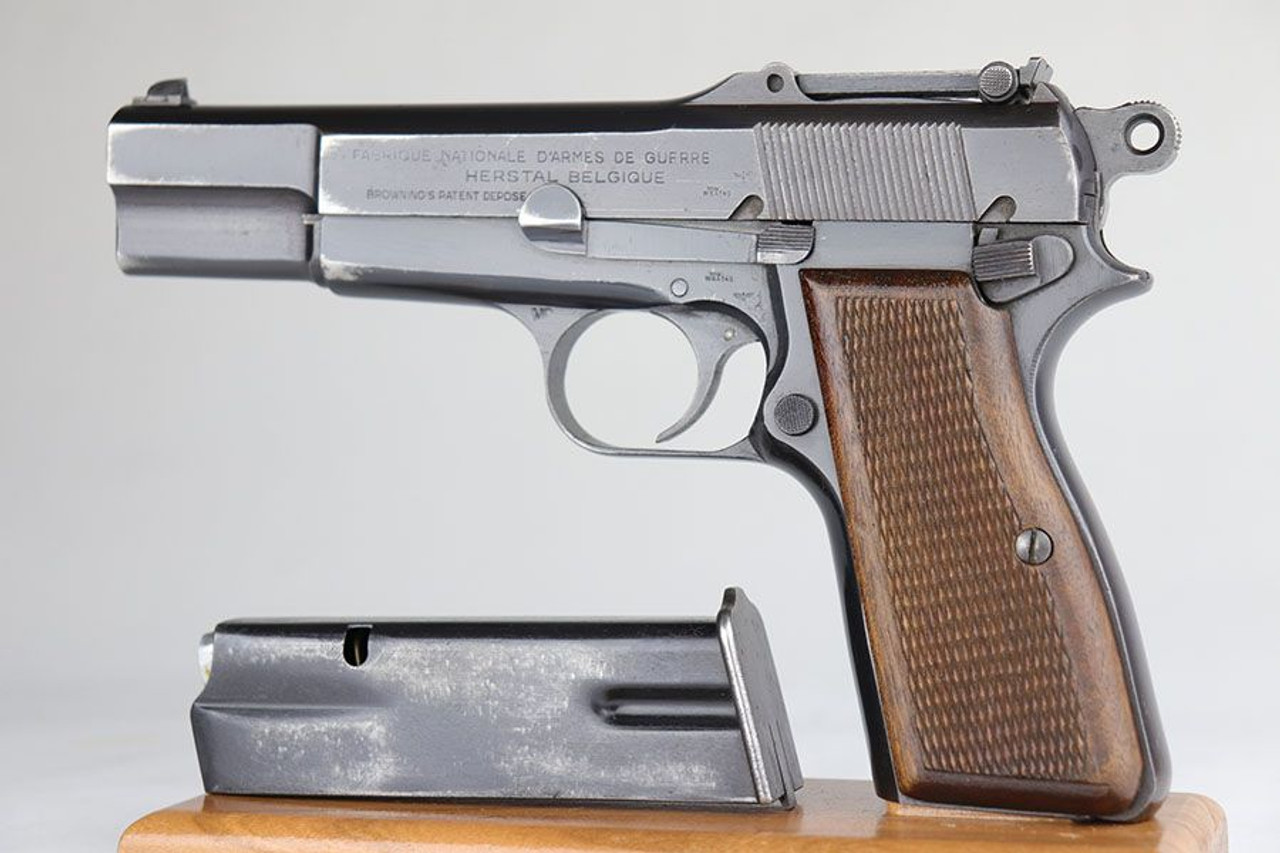 Scarce Nazi FN Browning High Power - Tangent Sight - 1