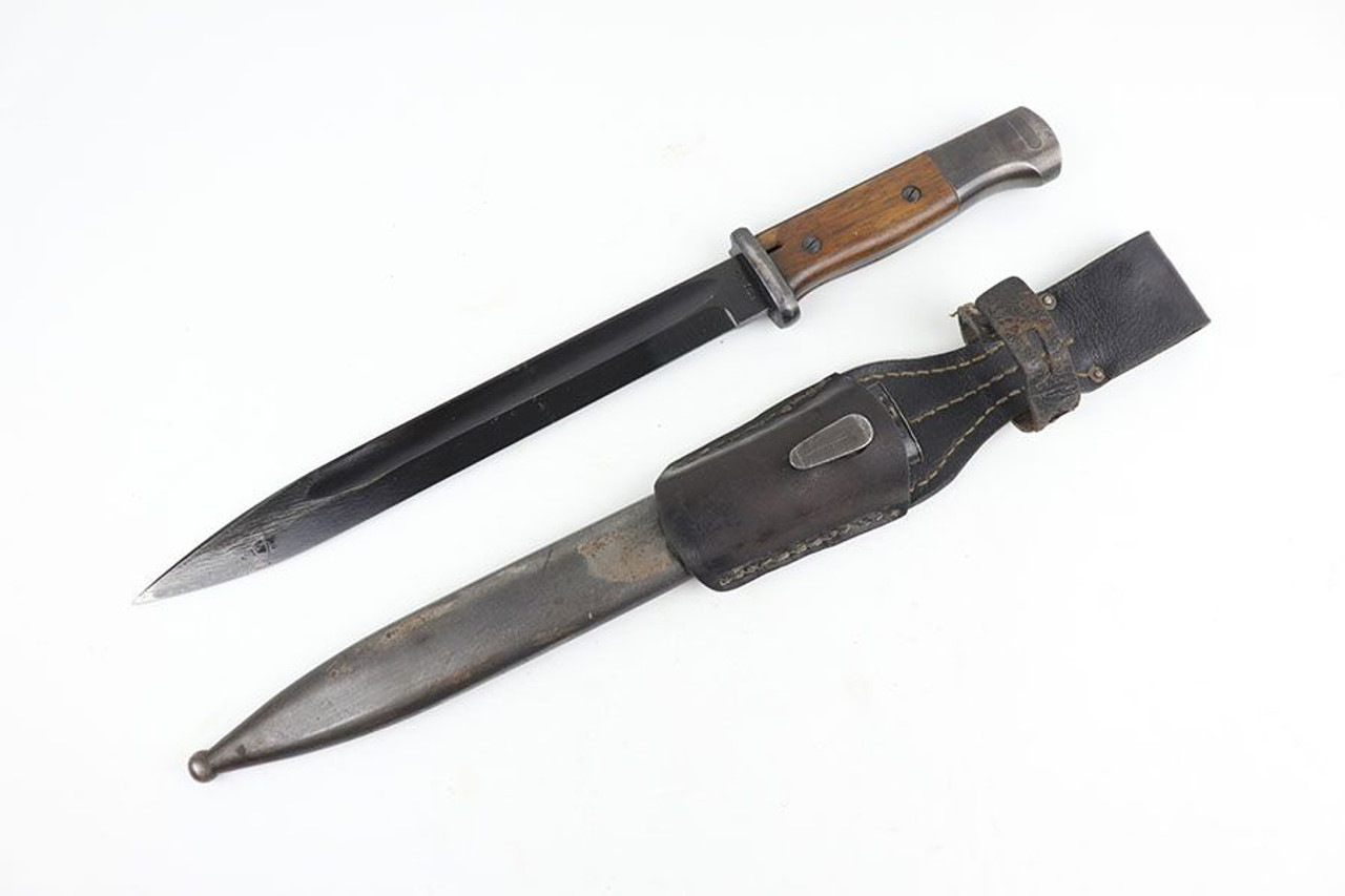 Minty 1944 K98 Bayonet - Matching Scabbard - 1