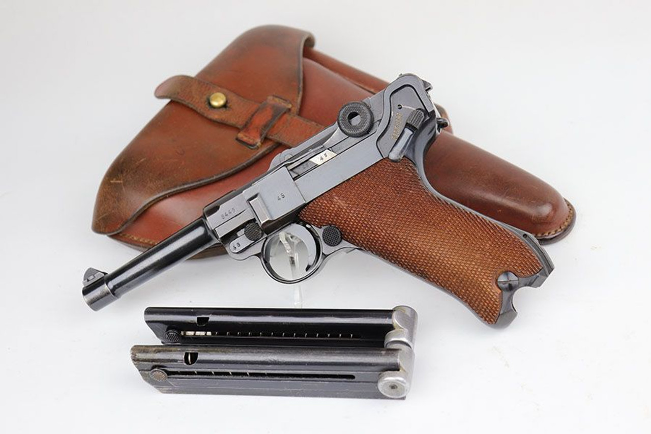 1939 Police Mauser Luger Rig - Matching Magazine - 1