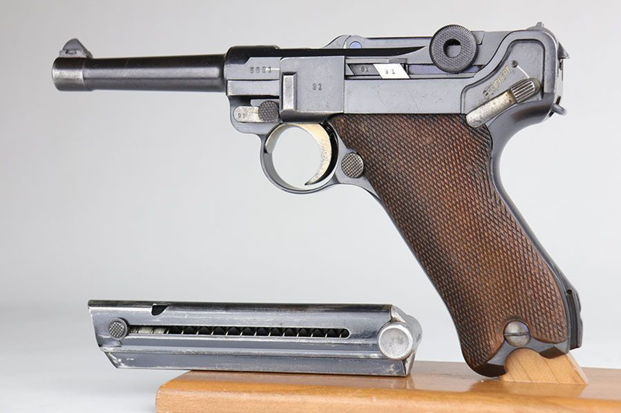 1936 Mauser Luger - Matching Magazine - 1