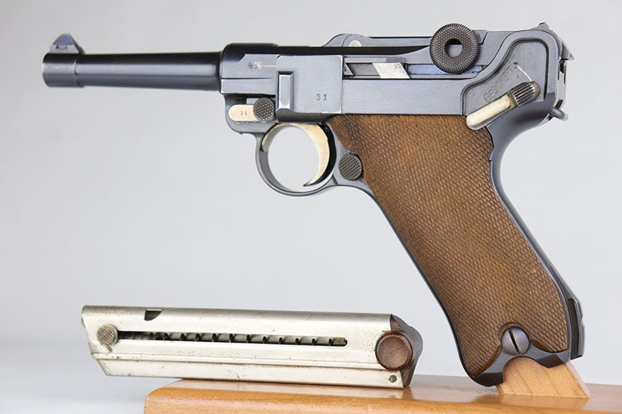 Gorgeous 1916 DWM Luger - Rare Unit Marking - 1