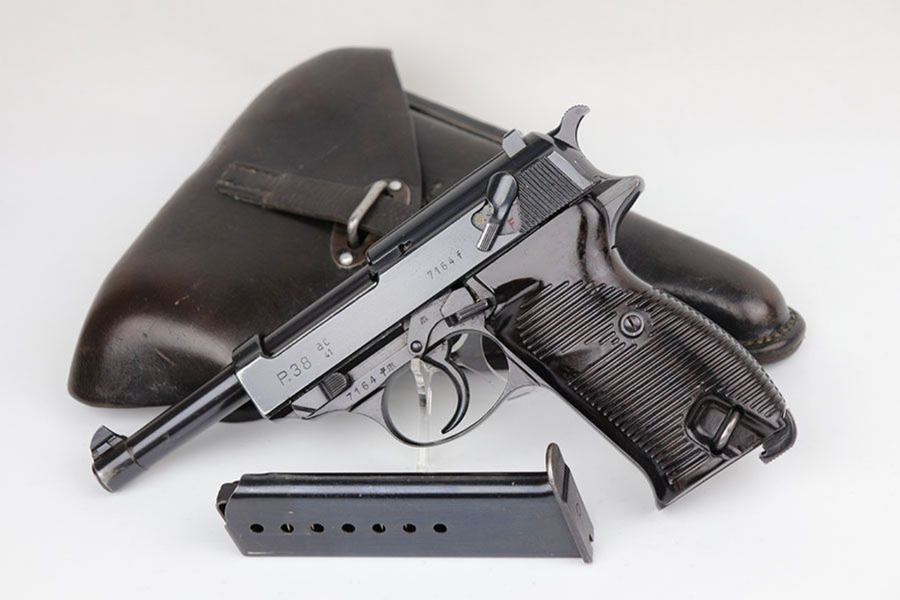 Beautiful 1941 Walther P.38 & Holster - 1