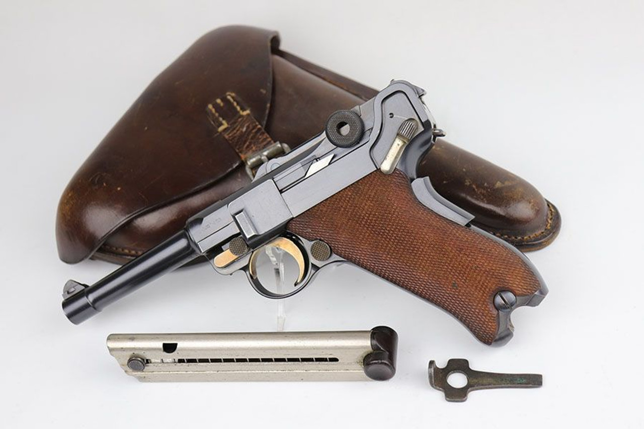 Minty, Scarce Commercial 1906 DWM Luger Rig - 1