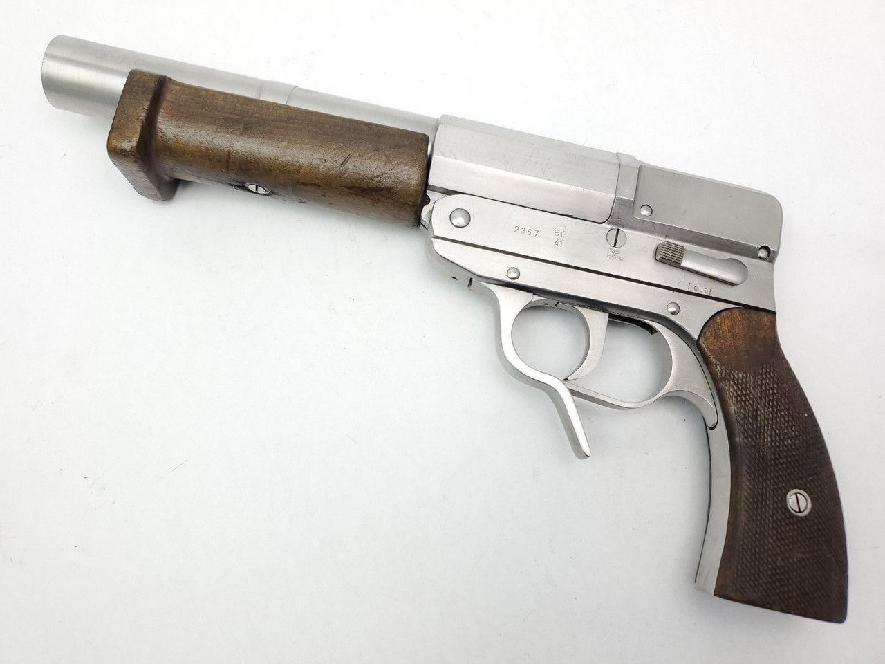 Single-Barreled Walther AC 41 Flare Pistol - 1