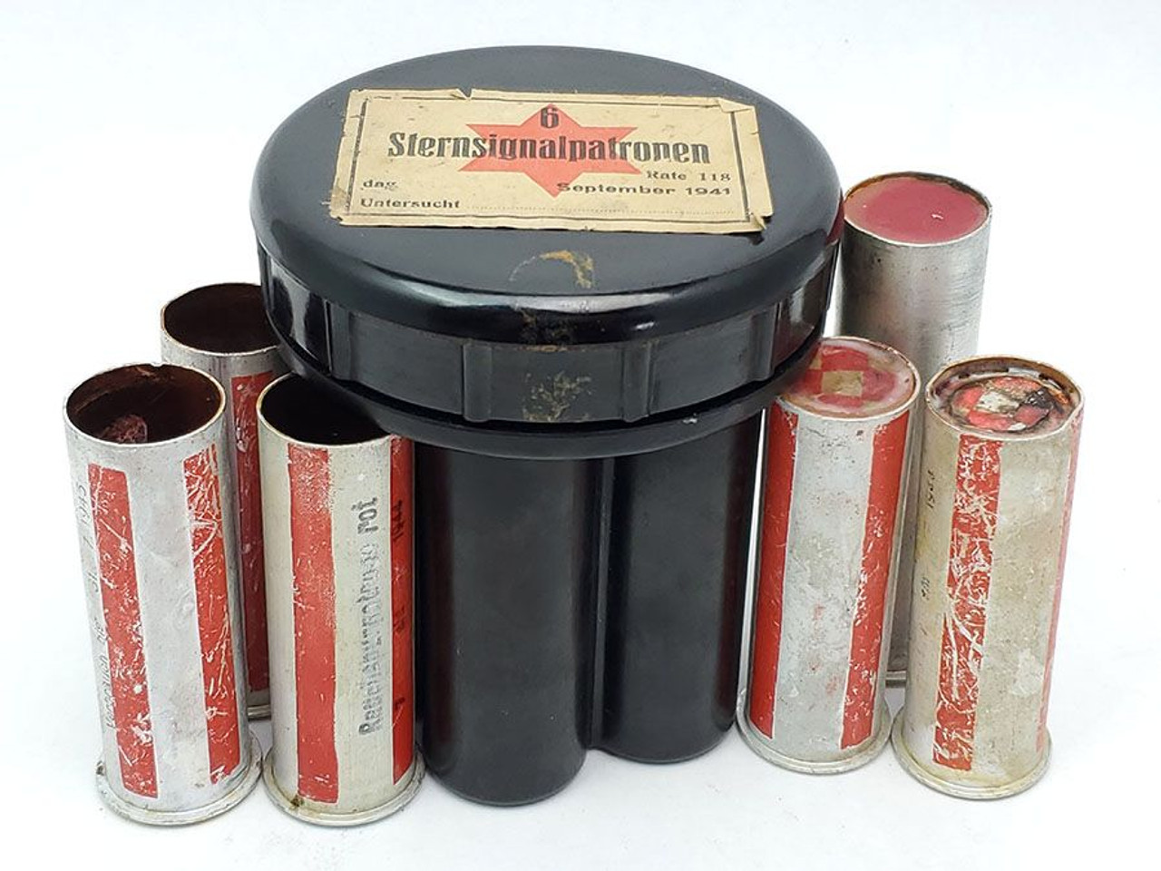 1941 Luftwaffe Flares & Case - 1