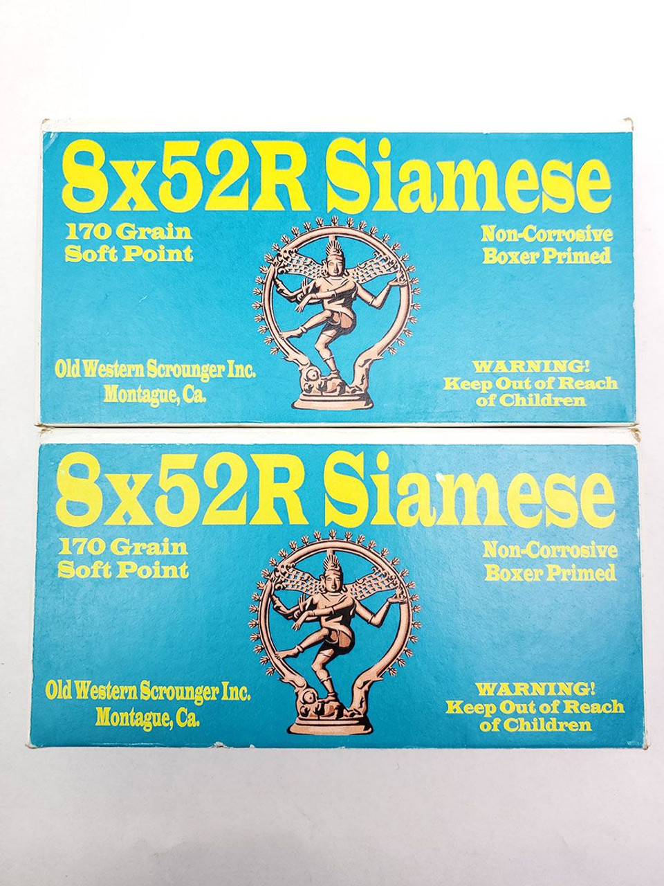 8x52R Siamese Ammo - 1