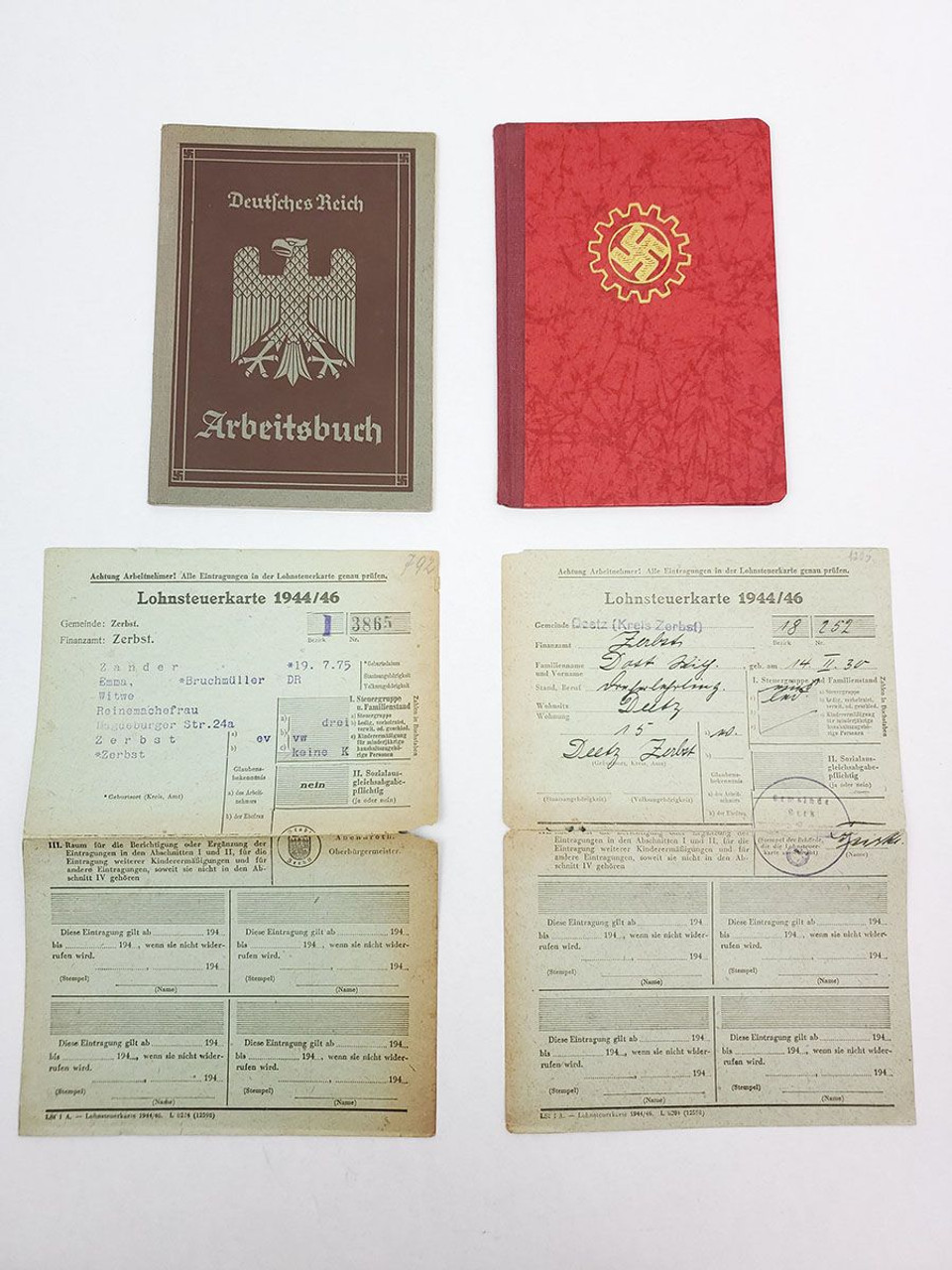 Nazi German RAD / Arbeitsbuch Booklets - 1