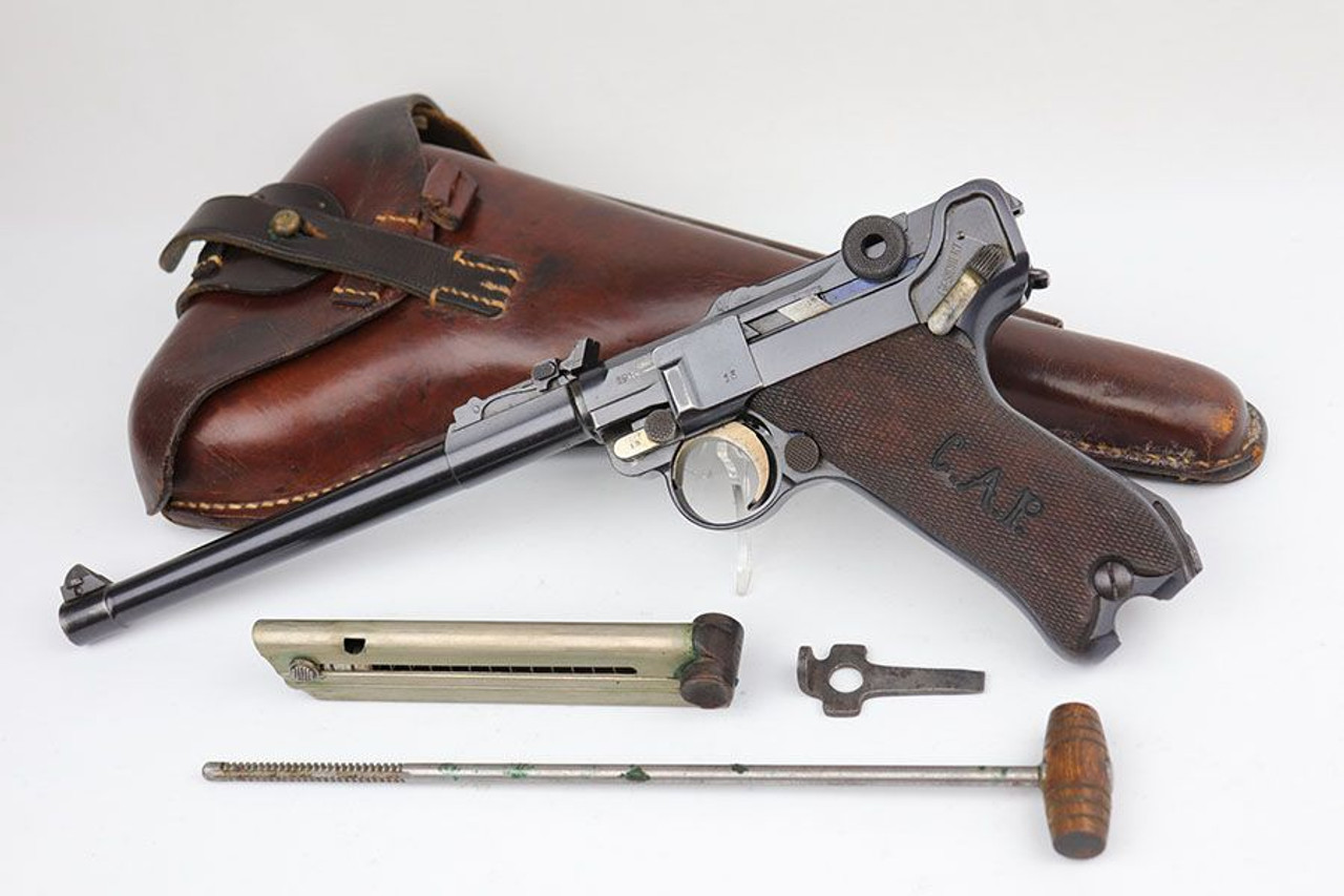 Minty 1916 DWM Artillery Luger Rig - 1