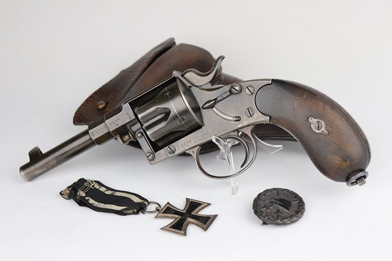 Interesting Erfurt M1883 Reichsrevolver Rig - 1