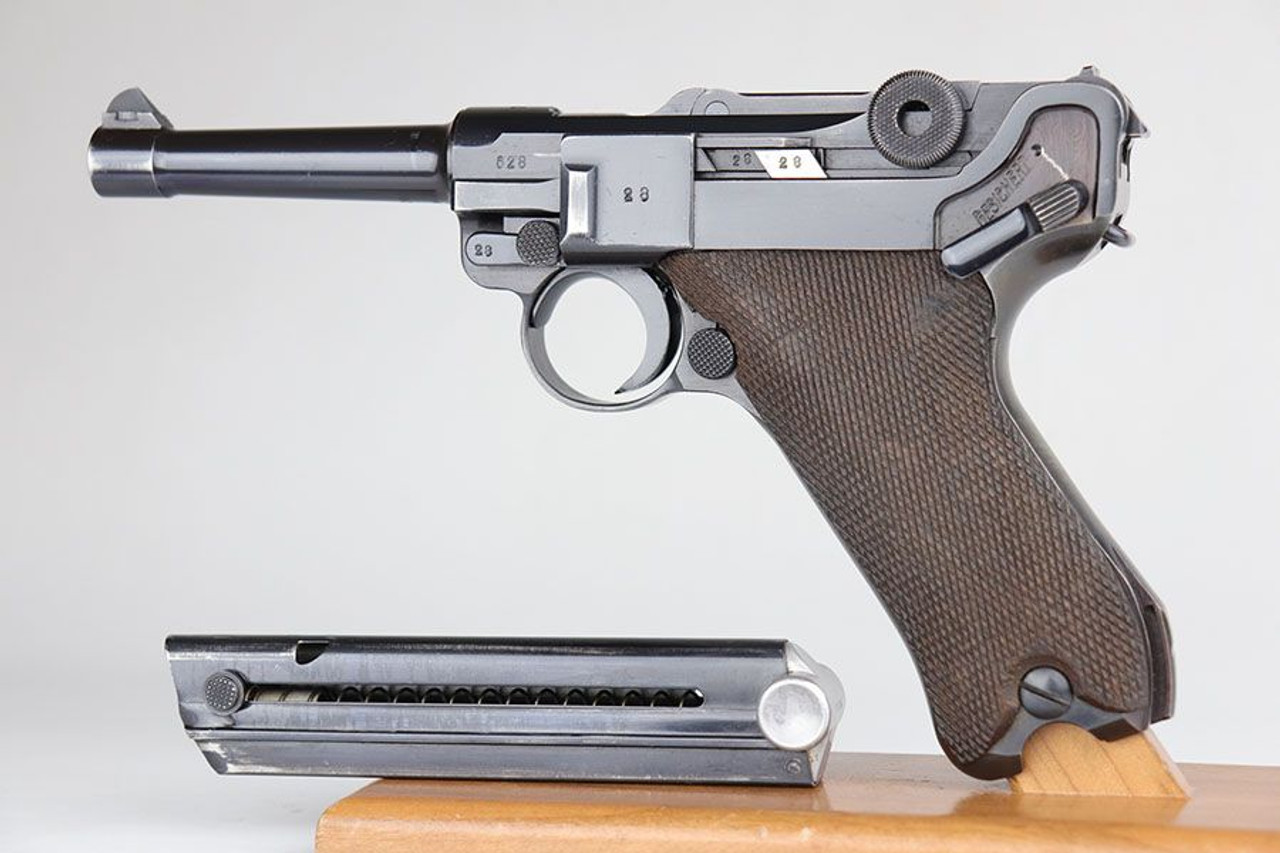 Excellent 1939 Mauser Luger - Matching Magazine - 1