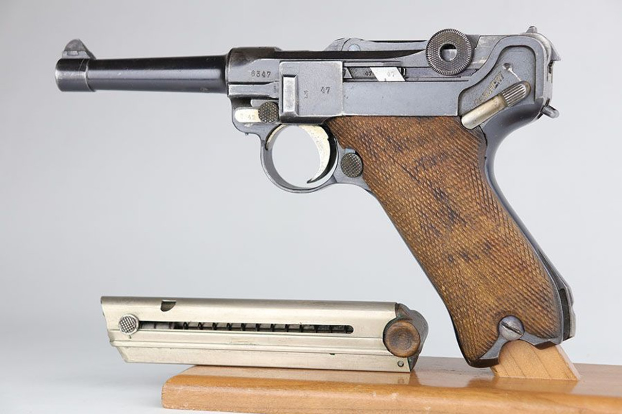 1917 Erfurt Luger - Matching Magazine - 1