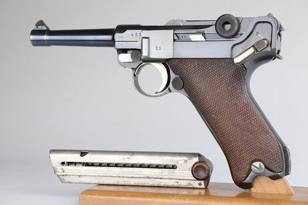 End of War Nazi "Parts" Luger - Krieghoff Assembled - 1