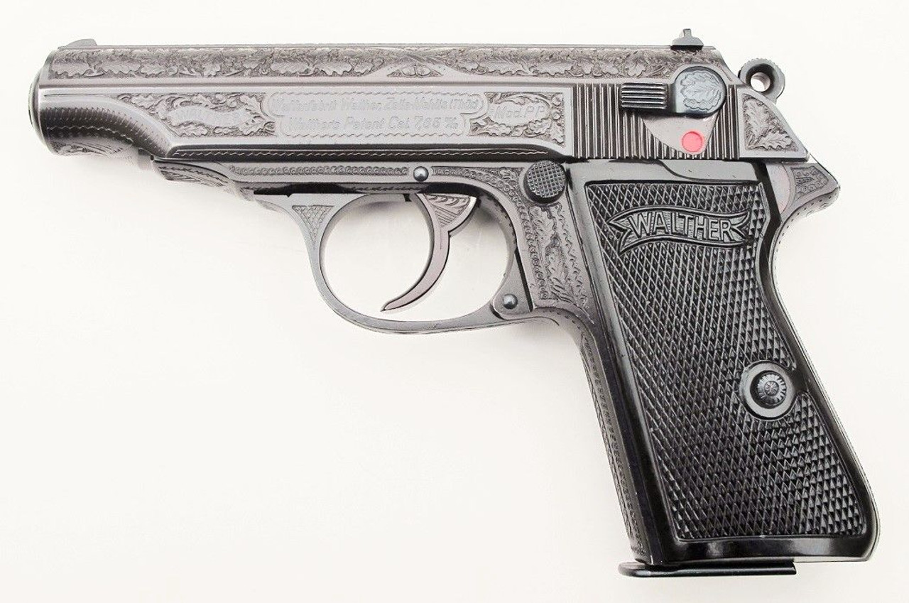 Factory Engraved Walther PP - Rare Dural Frame - 1