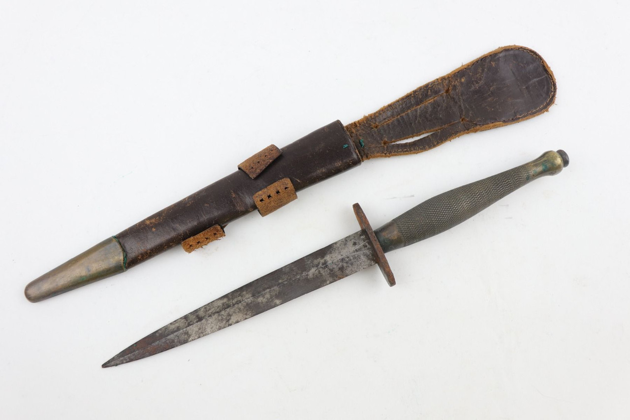 Fairbairn-Sykes Fighting Knife & Scabbard - 1