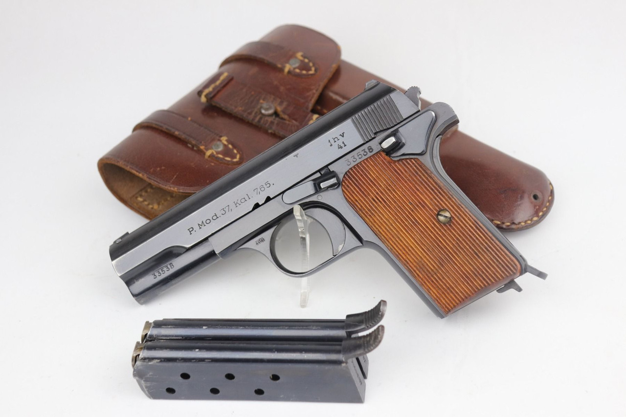 Nazi Femaru M37 Rig - Two Matching Magazines - 1