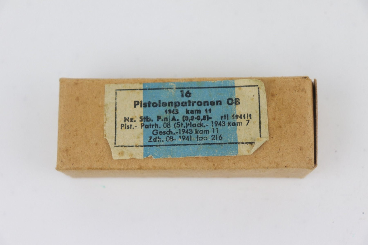 Original 1943 9mm Luger Ammo - 1