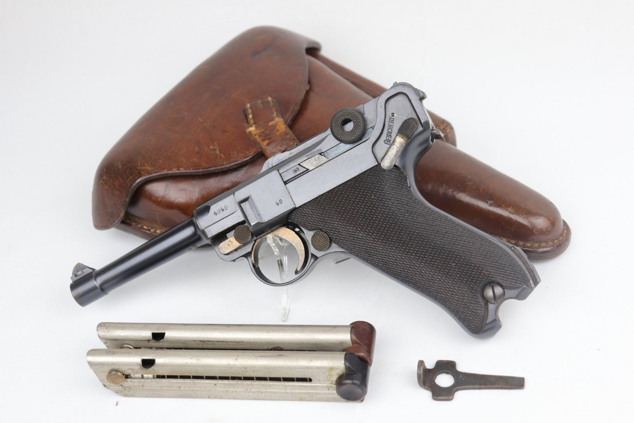 Fantastic 1914 DWM Luger Rig - 1
