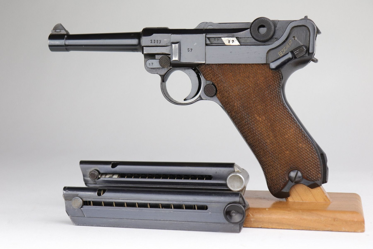 1938 Mauser Luger - Matching Magazine - 1