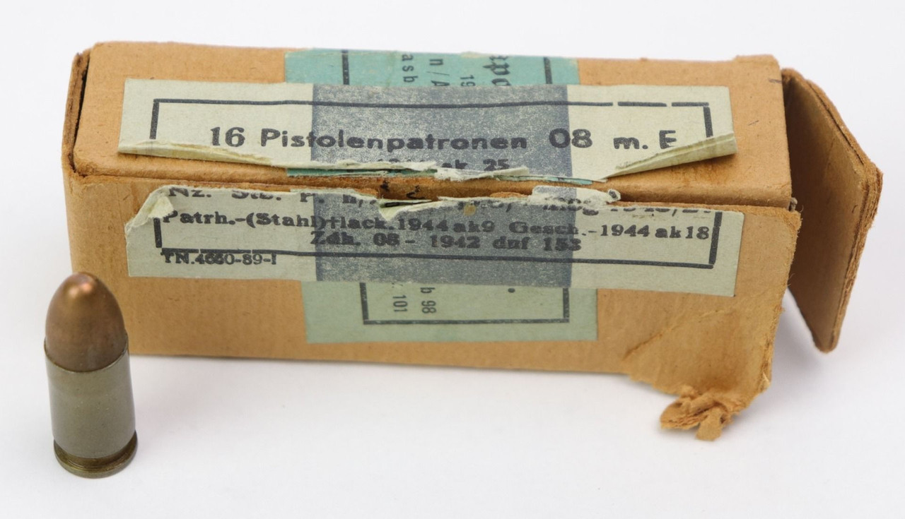 1944 German 9mm Ammo - 1
