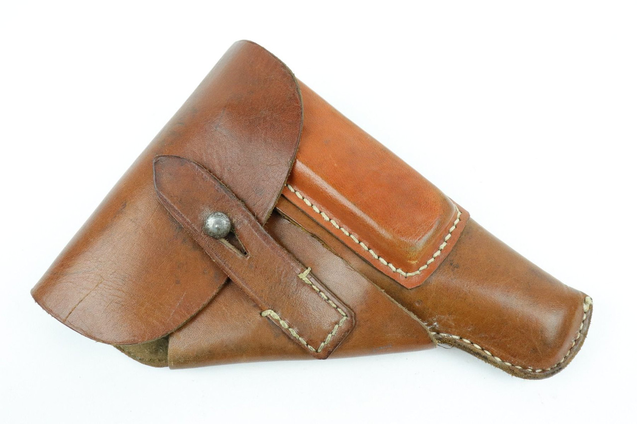 Rare Brown Waffen Stamped Holster - PP/HSC/Sauer 38h - 1