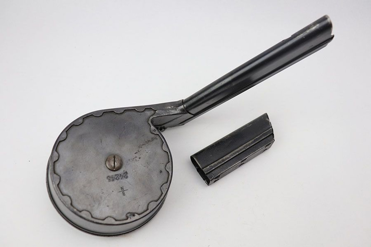 Type 1 Snail Drum Luger Magazine & Dust Cover - 1
