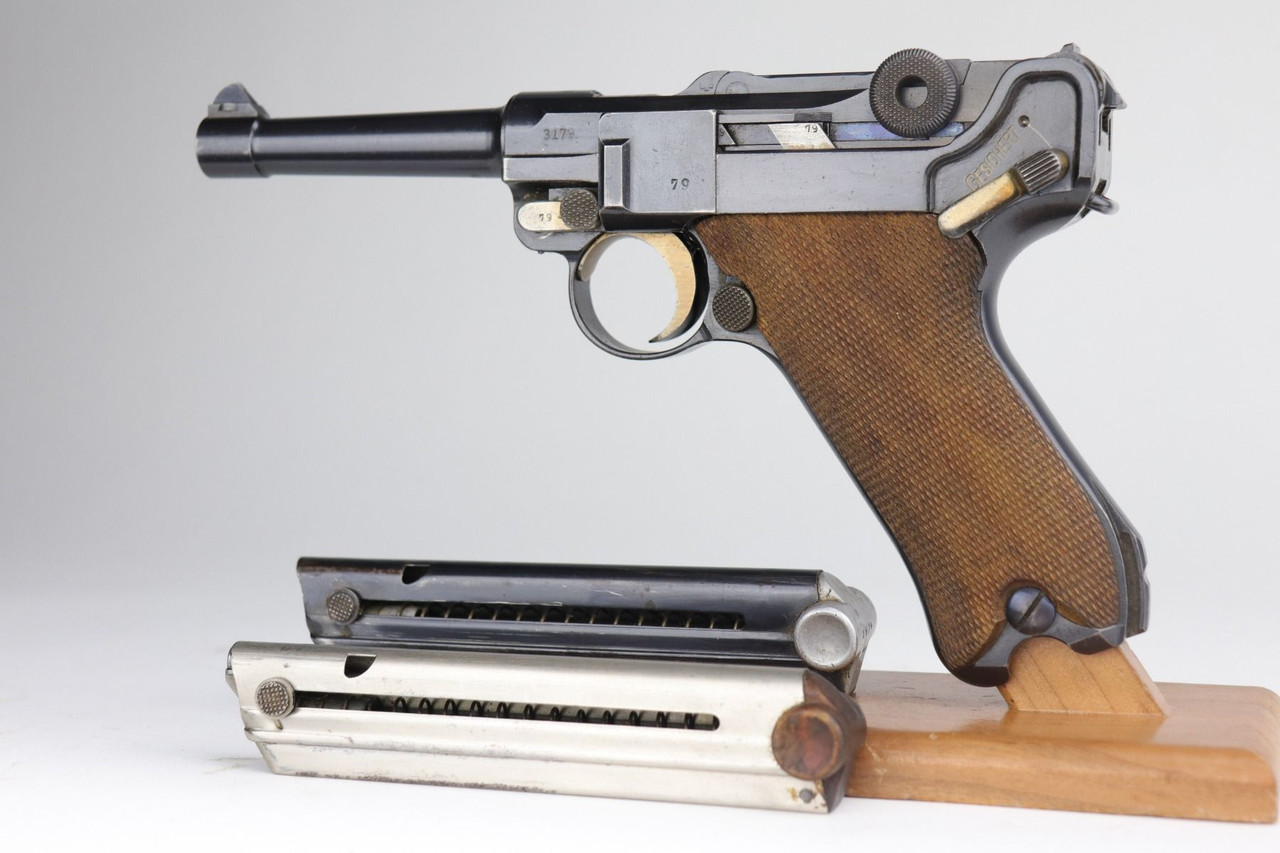 Excellent 1916 DWM Luger - Matching Magazine - 1