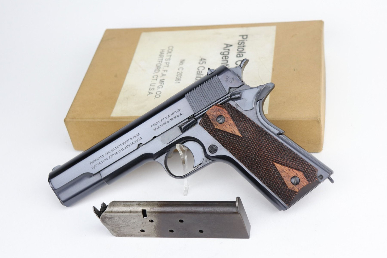 Mint Boxed Colt 1911 Government Model - Argentine Contract - 1