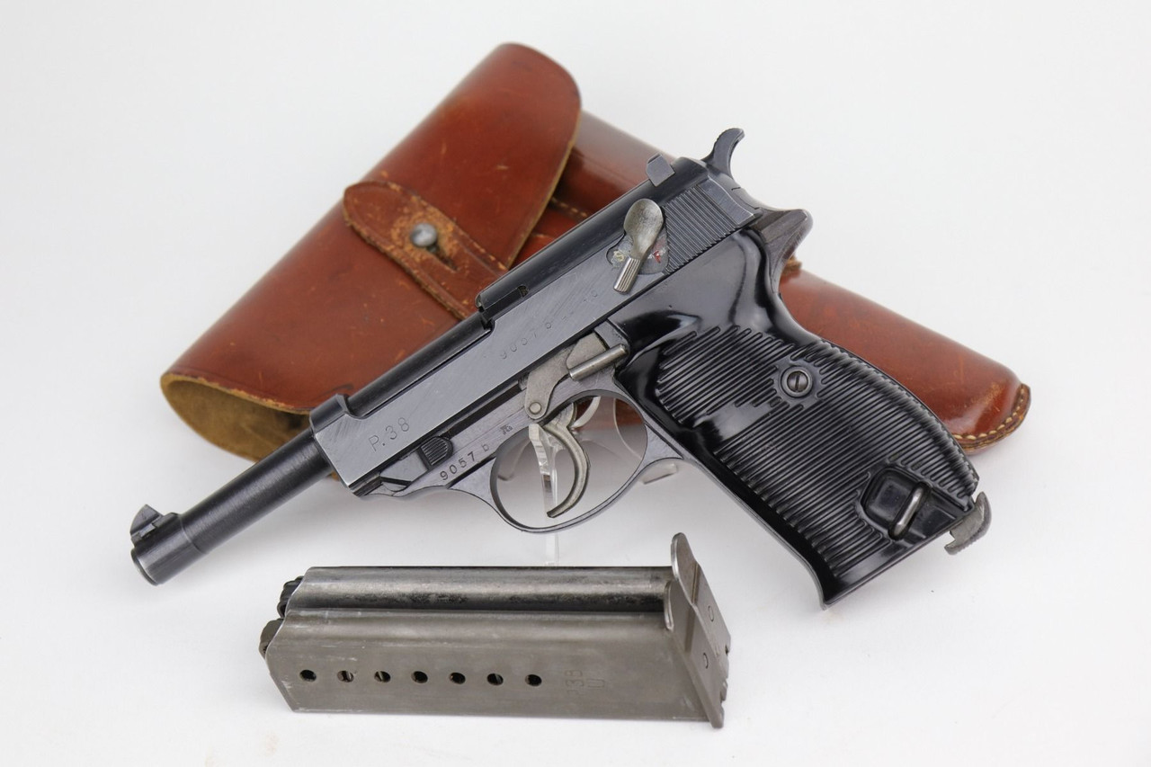 Excellent Late-War Nazi Walther P.38 Rig - AC 45 - 1