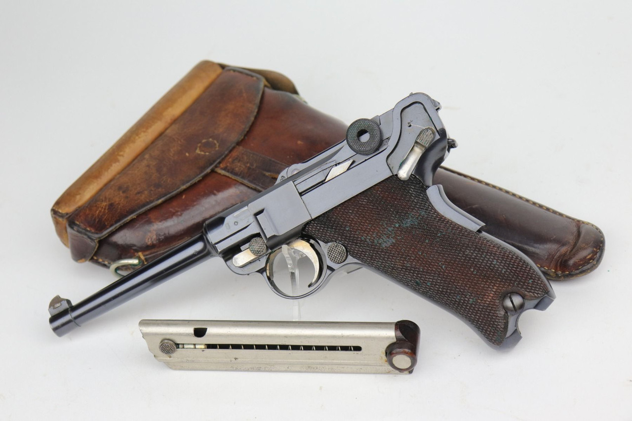 Rare DWM 1906 Swiss Luger Rig - 1