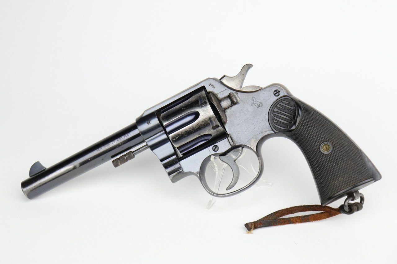 WW1 Colt New Service Revolver - British Contract - 1