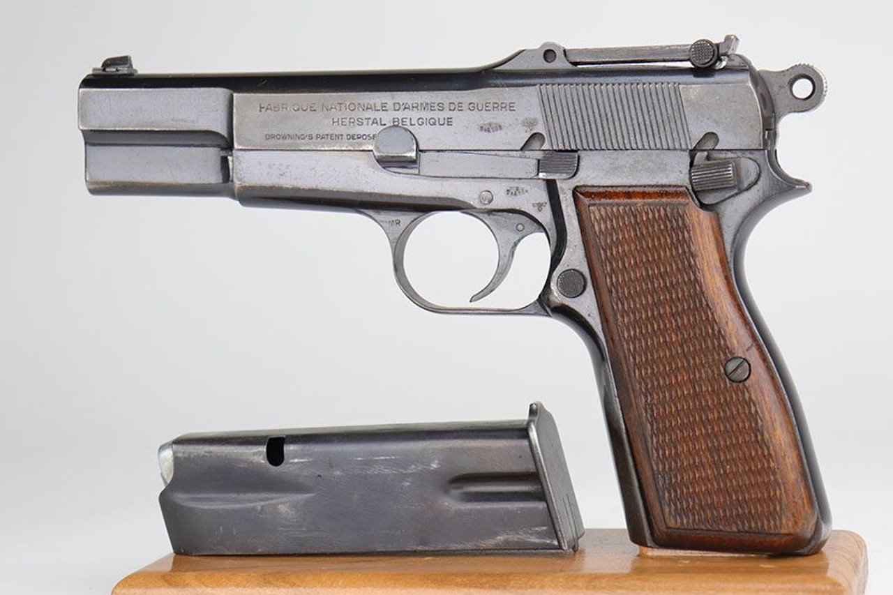 Scarce, Early Nazi Browning High Power - Tangent Sight - 1