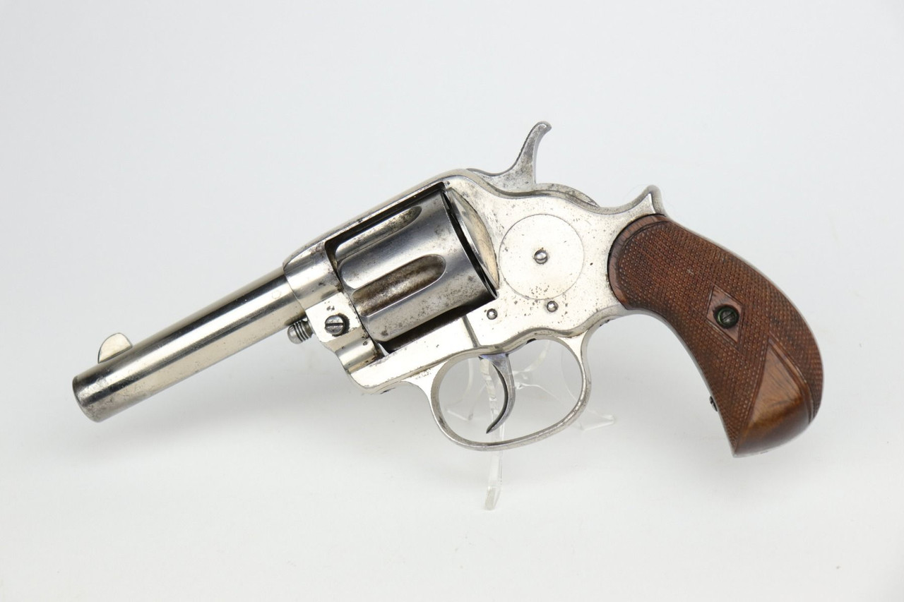 Colt Sheriff's Model 1878 Revolver - Factory Letter (Nickel) - 1