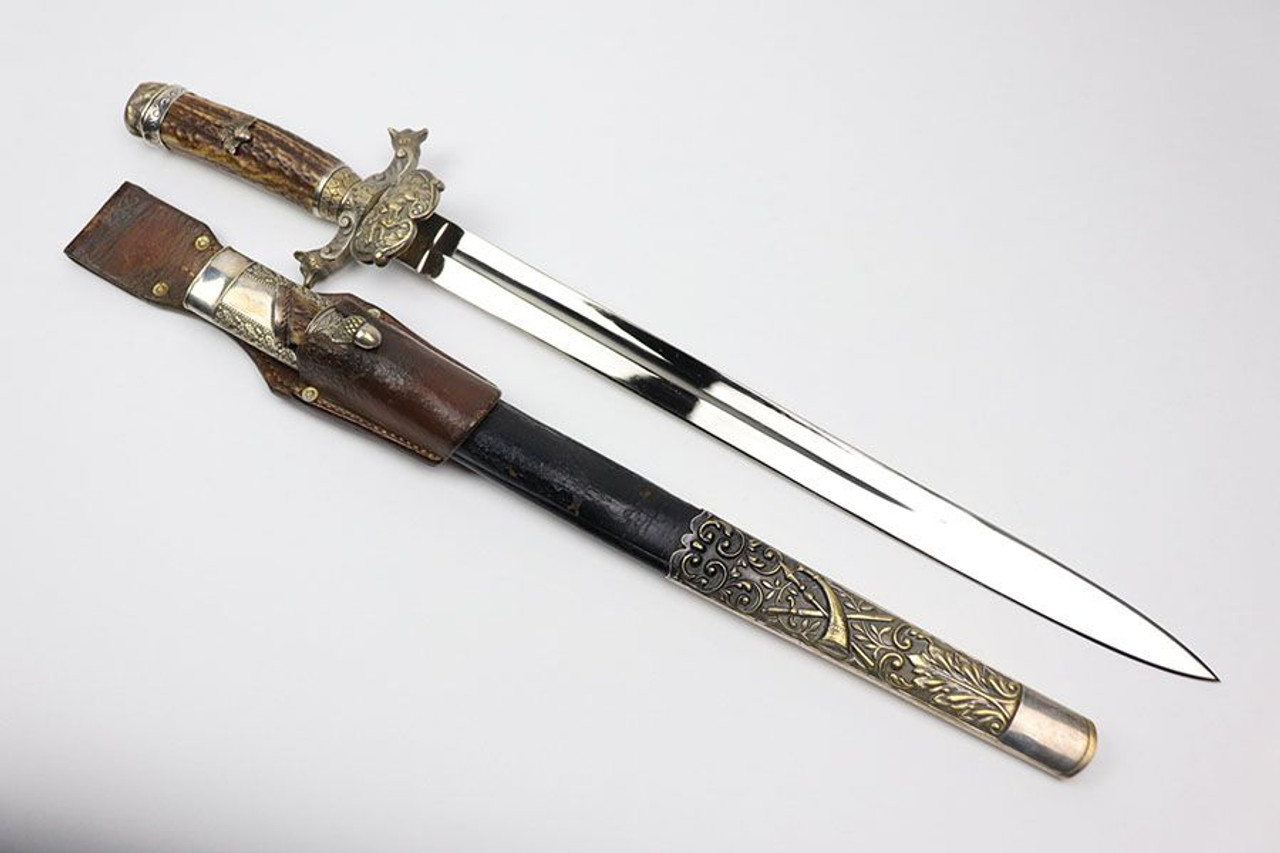 Extraordinary Hunter's Hirschfanger- WW1 - 1