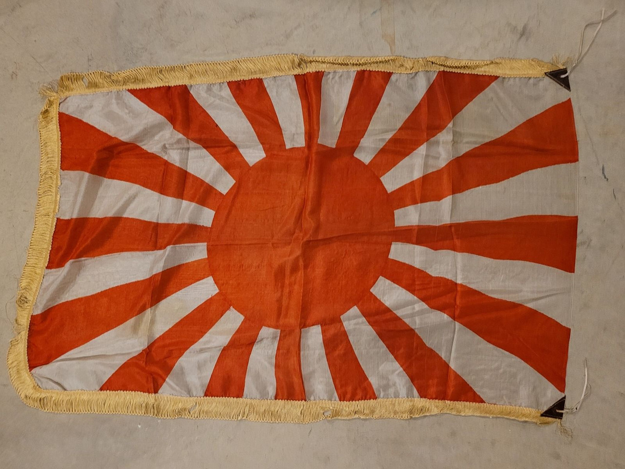 Silk Japanese Rising Sun Flag - 1
