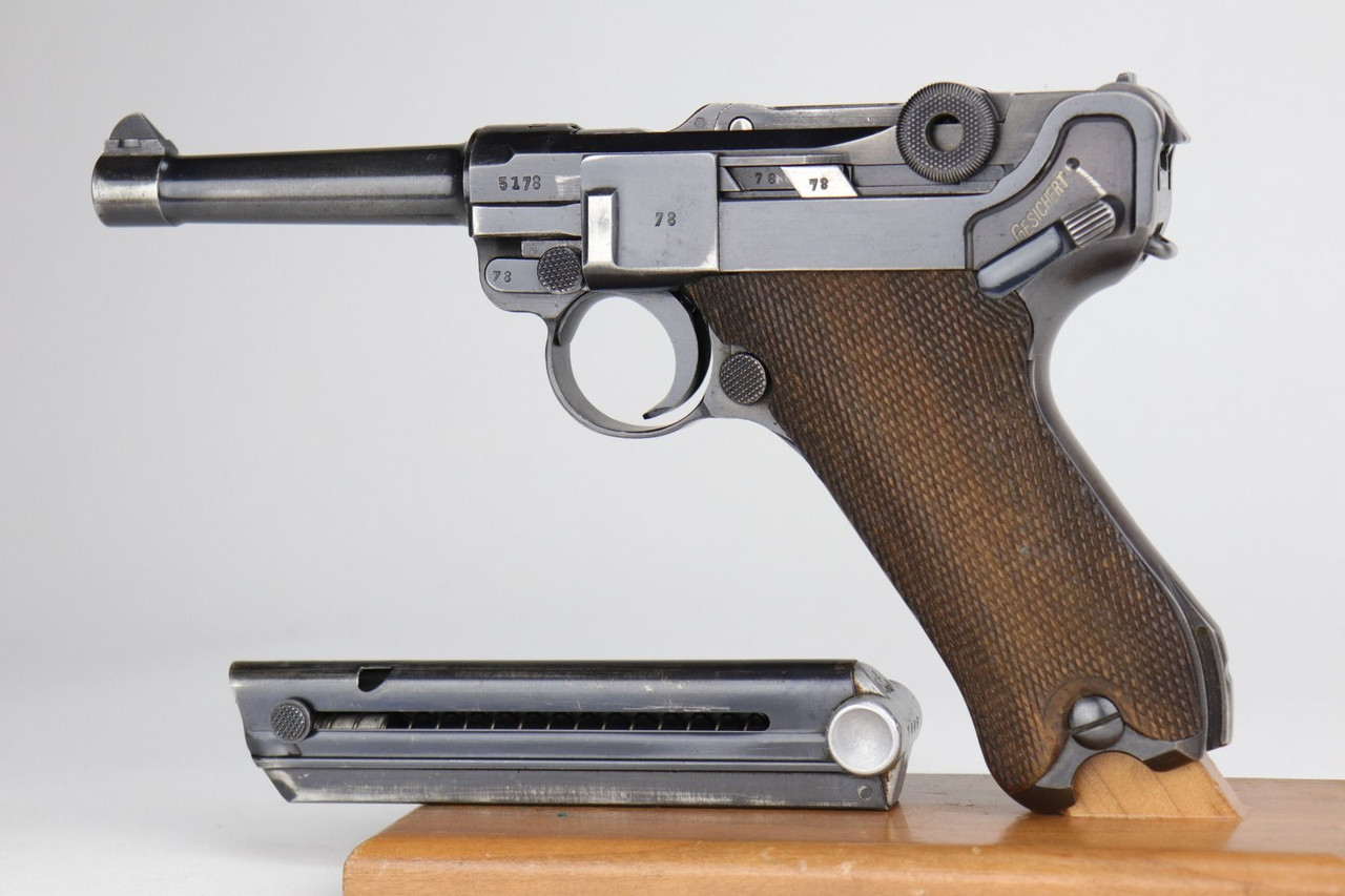 1938 Nazi Mauser Luger - 1