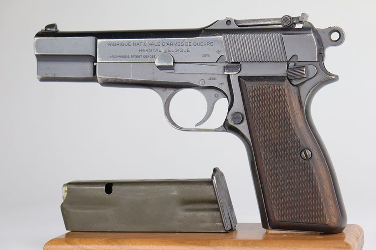 Nazi FN Browning High Power - Tangent Sight - 1