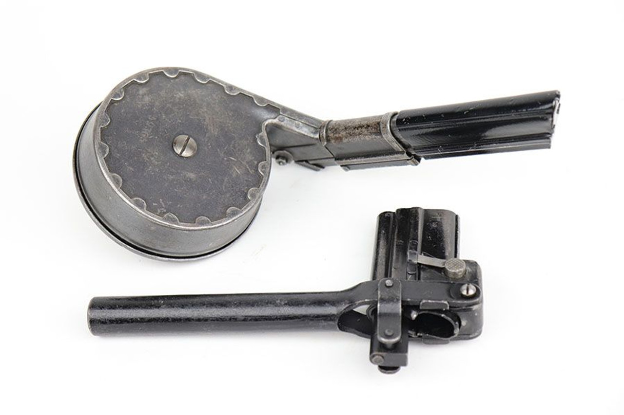 Scarce Artillery Luger Snail Drum & Loading Tool - 1