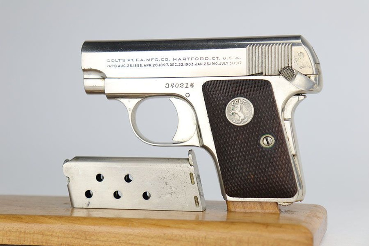 Colt 1908 Vest Pocket - Factory Nickel - 1