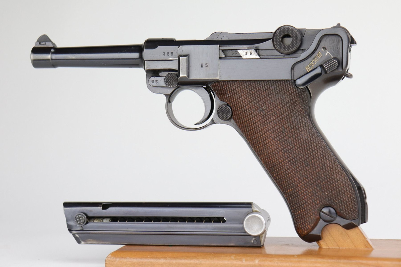 1938 Nazi Mauser Luger - Matching Magazine - 1