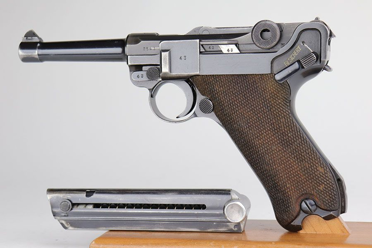 1937 Nazi Mauser Luger - Matching Magazine - 1