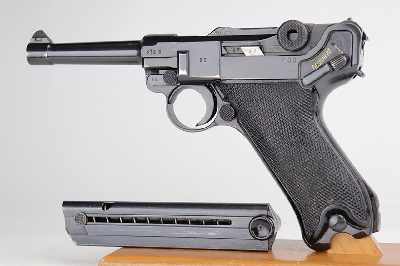 Beautiful Nazi Black Widow Luger - 1