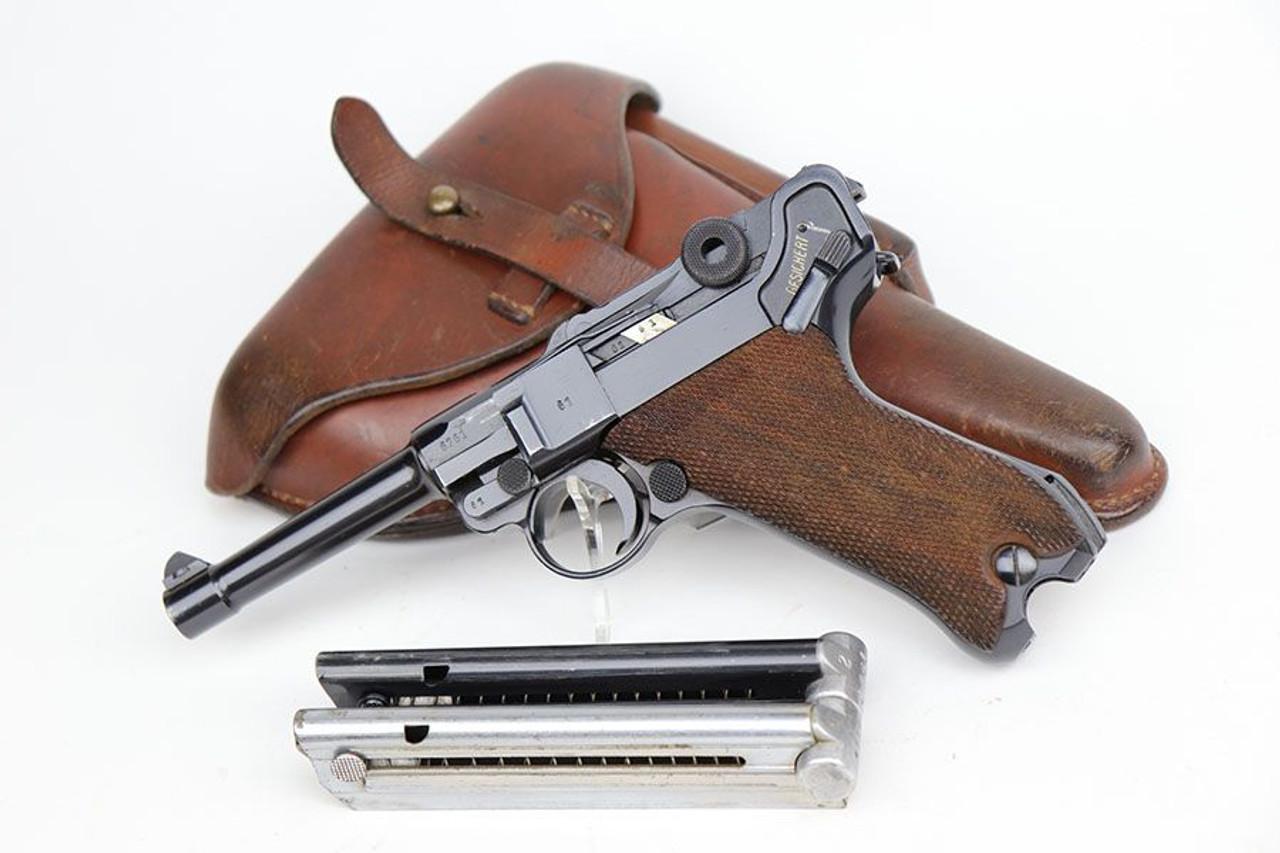Minty Mauser Banner Luger Rig - Police Eagle L - 1
