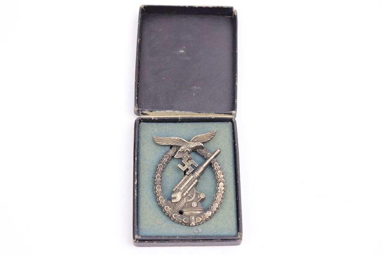 Luftwaffe Flak Badge with Original Box - 1