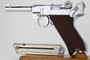 Nickeled 1915 DWM Luger - Police Divert - 2
