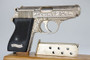 Rare & Incredible - Factory Engraved Silver Walther PPK - 3