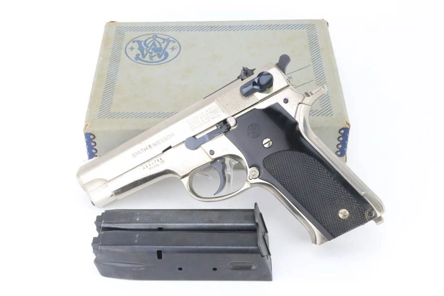 Boîte Et Papiers D'origine Pour Smith & Wesson Modèle 12-5 Nickel - Occasion
