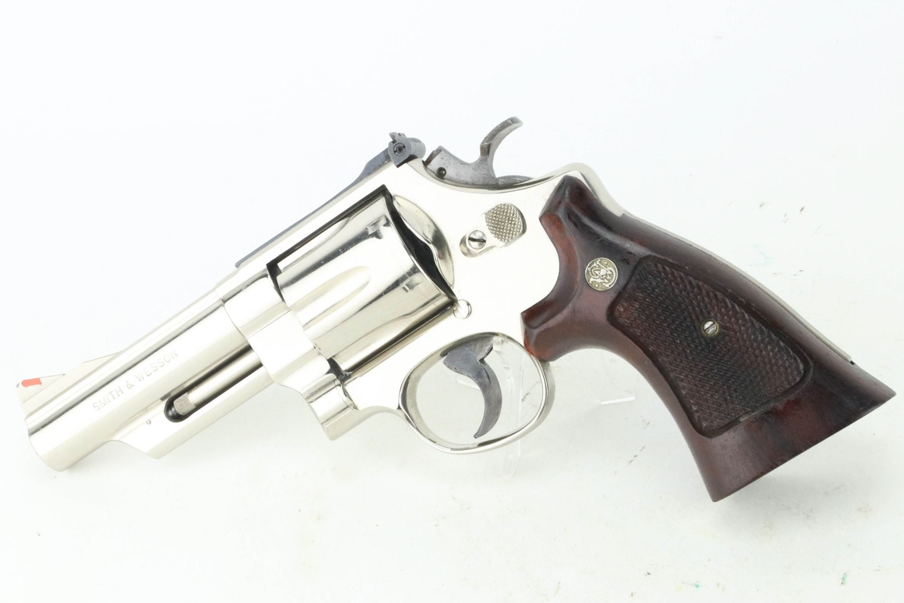 Nickel Smith & Wesson Model 29-3 Revolver - .44 Mag