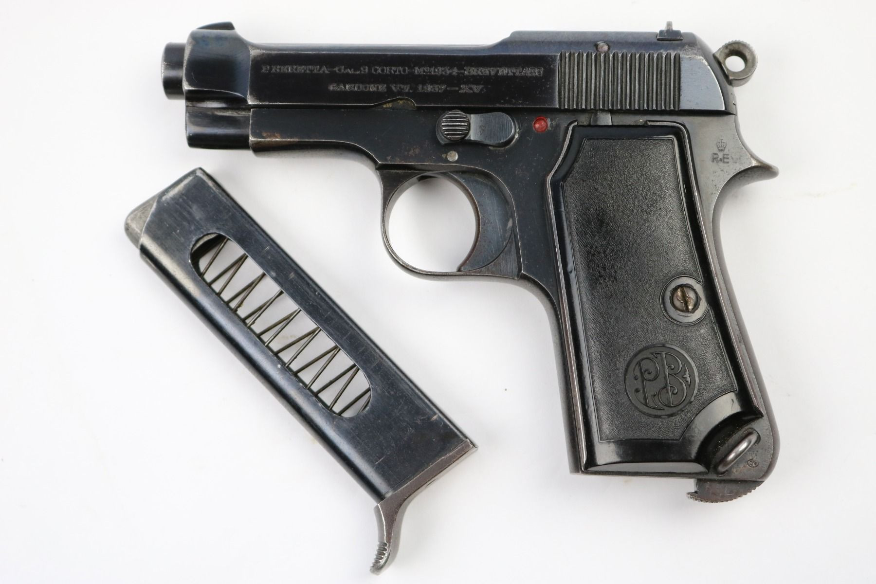 Italian RE Beretta Model 1934 Collectible Pistol WW2 WWII 7.65mm