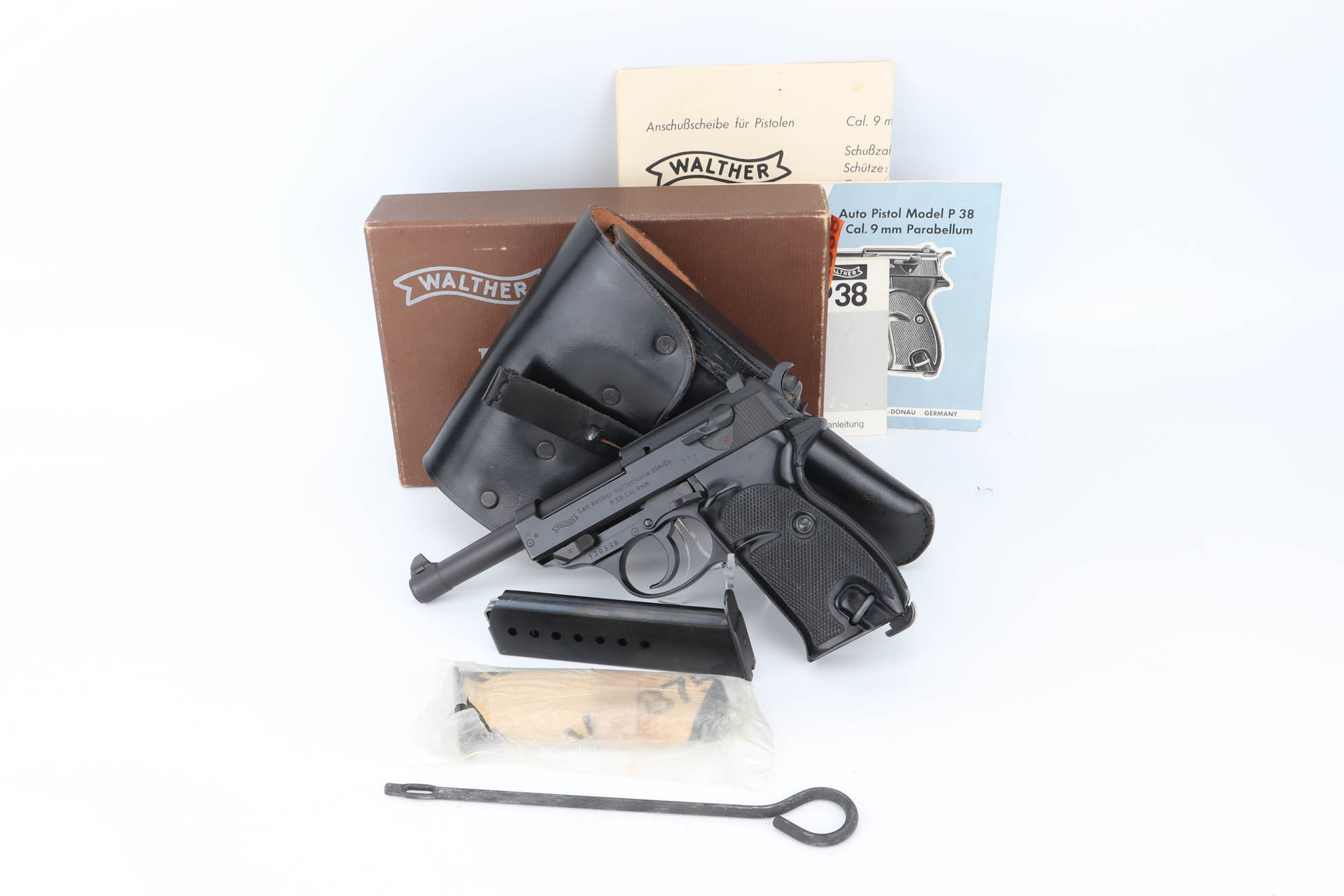 SOLD - ANIB 1961 Walther P38 Rig