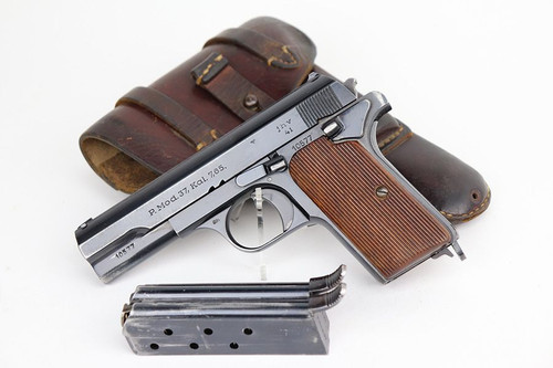 Nazi Femaru M37 Rig - Two Matching Magazines - 1